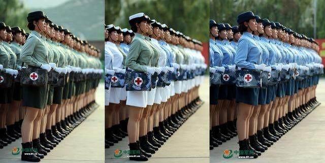 世界各国女兵大比拼 美国狂野 俄罗斯最靓 中国最美